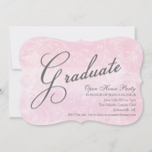 Delicate Watercolor Open House Party Invitations