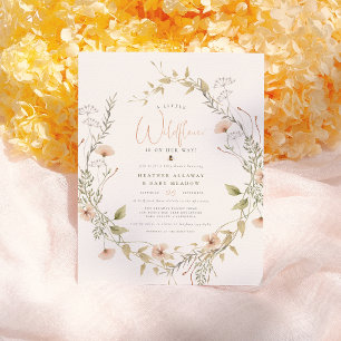 Delicate Wildflower & Boho Bee Budget Baby Shower