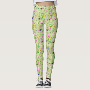 Delicate wildflower print All-Over-Print Leggings