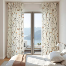 Delicate Wildflowers Room Darkening or