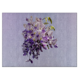 Delicate Wisteria Cutting Board