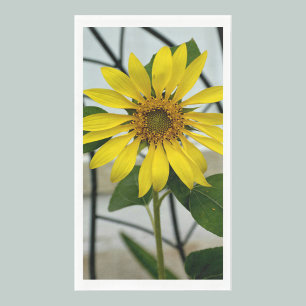 Delicate Yellow Sunflower Napkin