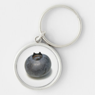 Delicious Blueberry Key Ring