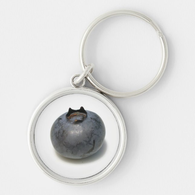 Delicious Blueberry Key Ring (Front)
