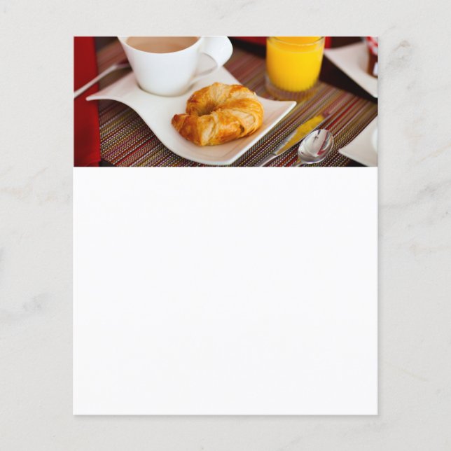 Delicious breakfast flyer (Front)