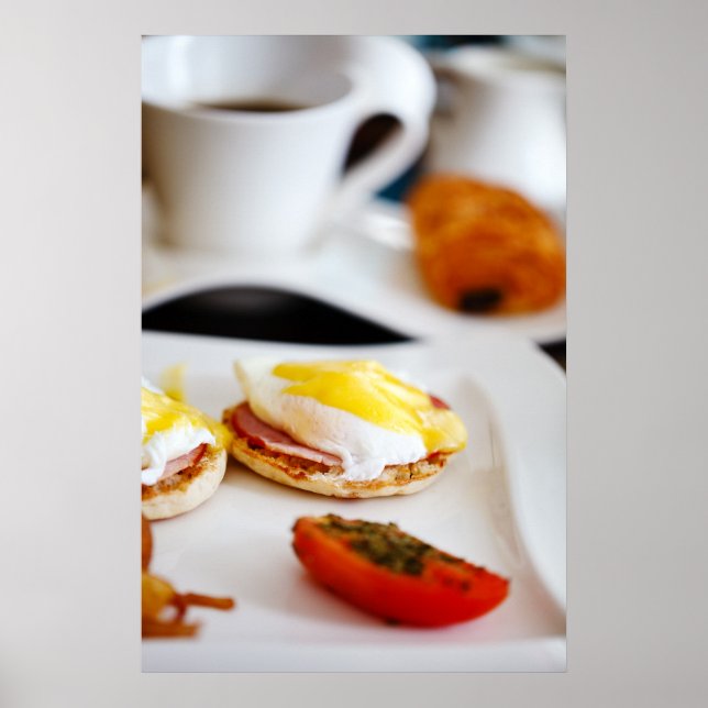 Delicious breakfast poster (Front)