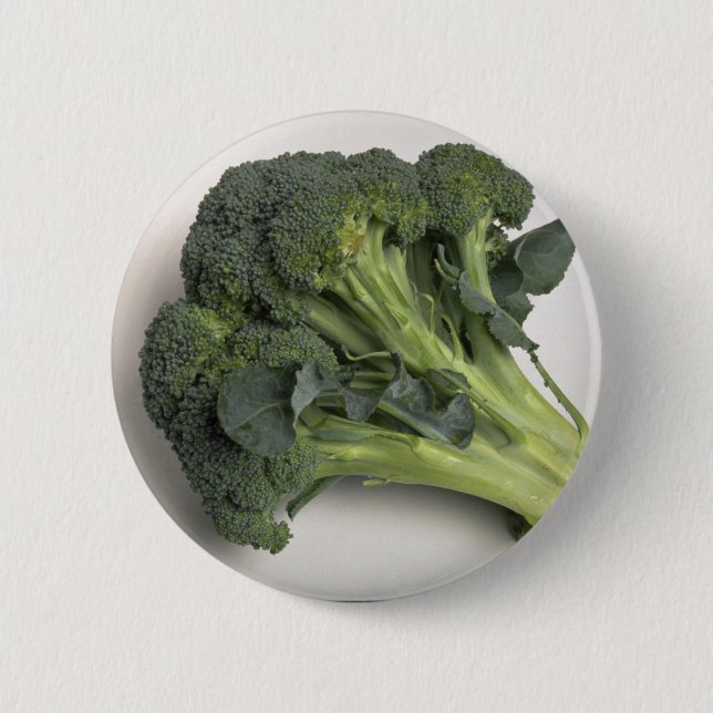 Delicious Broccoli 6 Cm Round Badge (Front)