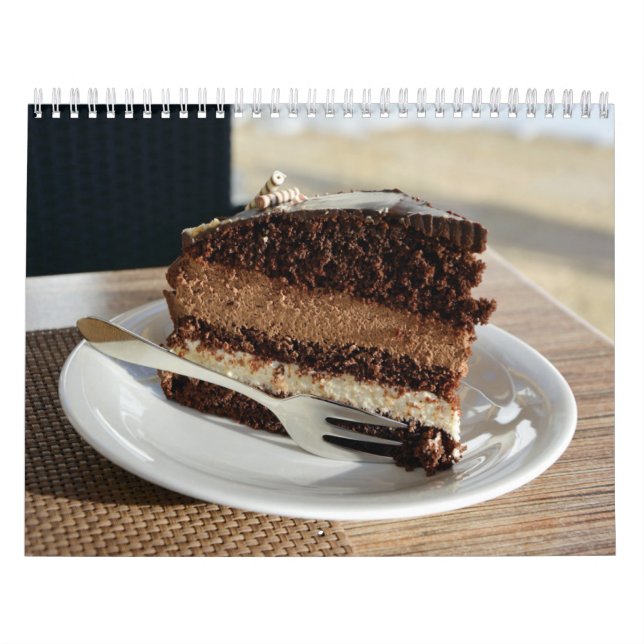 Delicious Cake Colourful Calendar (Cover)