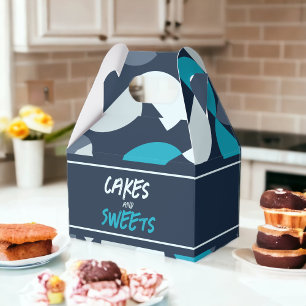 Delicious Cake Favour Box