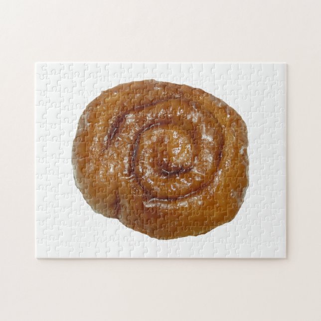 Delicious Cinnamon Roll Jigsaw Puzzle (Horizontal)