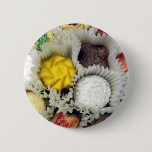 Delicious Cookies 6 Cm Round Badge