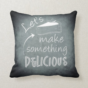 Delicious Cotton Throw Pillow 16" x 16"