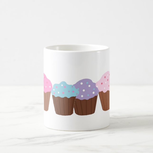 Delicious Cupcake Connoisseur  Coffee Mug (Center)