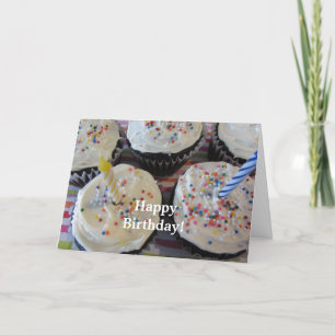 Delicious Cupcakes Birthday Card
