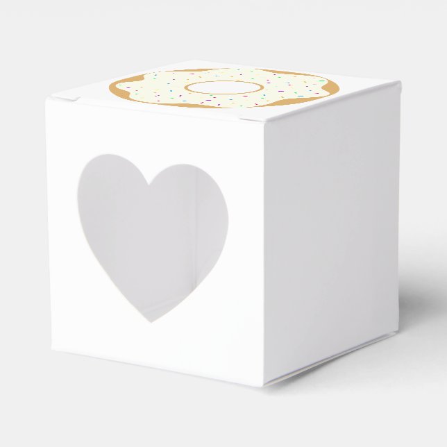 Delicious Doughnut Favour Box (Front Side)