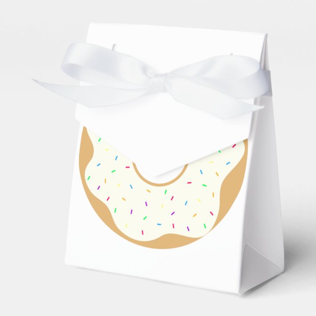 Delicious Doughnut Favour Box (Front Side)