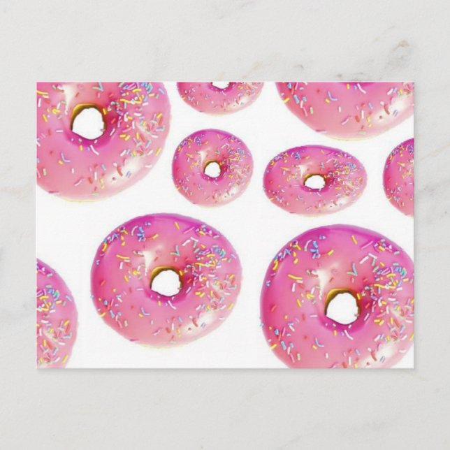 Delicious Doughnuts. Postcard (Front)
