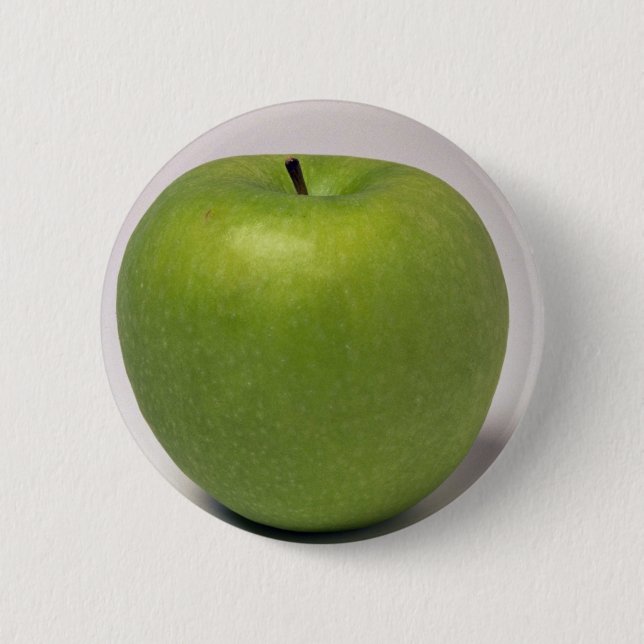 Delicious Green apple 6 Cm Round Badge (Front)