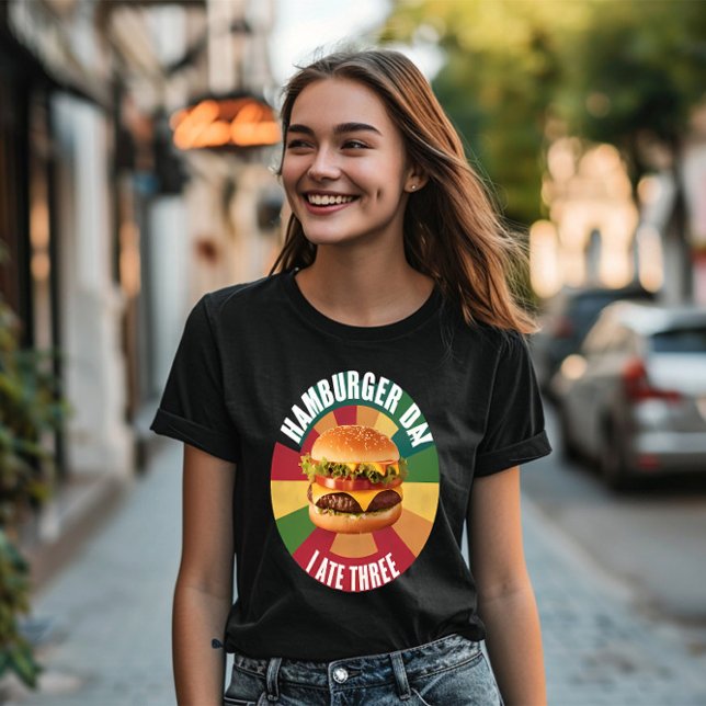 Delicious Hamburger With Fresh Lettuce and Melted  T-Shirt (Creator Uploaded)