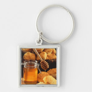 Delicious Honey Jar Key Ring