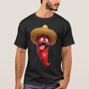 Delicious Hot Red Chilli Pepper  T-Shirt