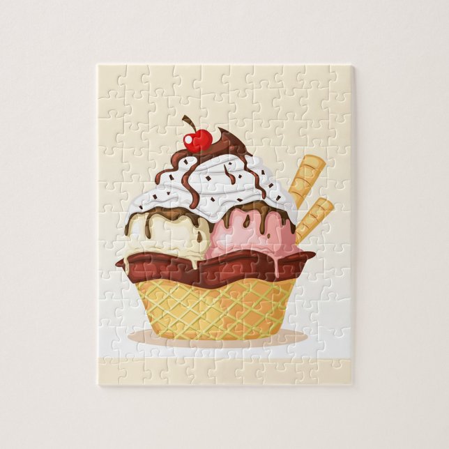 Delicious Ice Cream Jigsaw Puzzle (Creamy Ice Cream Jigsaw Puzzle!)