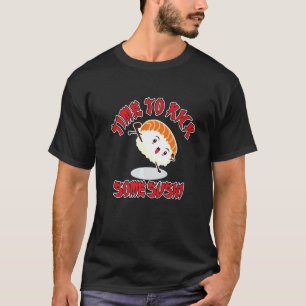 delicious japanese sushiroll sushitime sushi sashi T-Shirt
