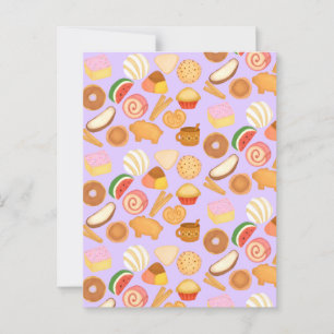 Delicious Mexican Pan Dulce Sweet Bread Postcard