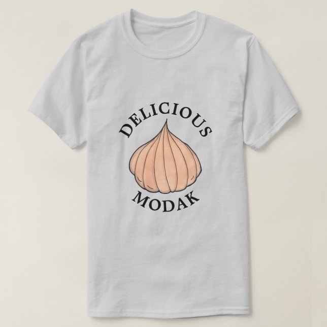 Delicious Modak Coconut Mithai Indian Sweet T-Shirt (Design Front)