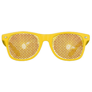 DELICIOUS ORANGE SLICE RETRO SUNGLASSES