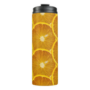 DELICIOUS ORANGE SLICE THERMAL TUMBLER