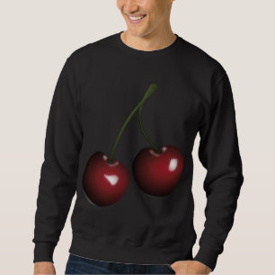 Delicious Pair of Cherries Fruit Snack Sweatshirt