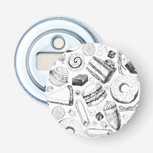 Delicious pattern bottle opener