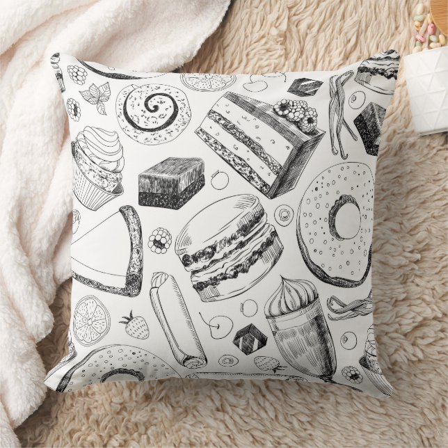 Delicious pattern cushion (Blanket)
