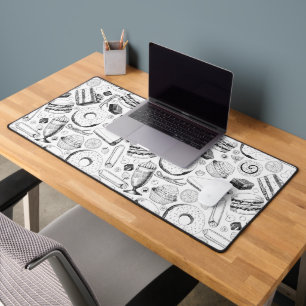 Delicious pattern desk mat