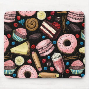 Delicious pattern mouse pad