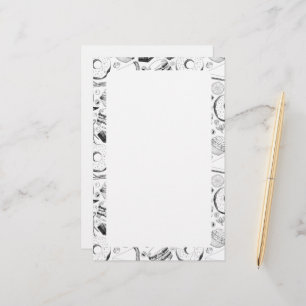 Delicious pattern stationery