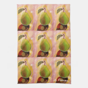 Delicious Pear Kitchen Towels