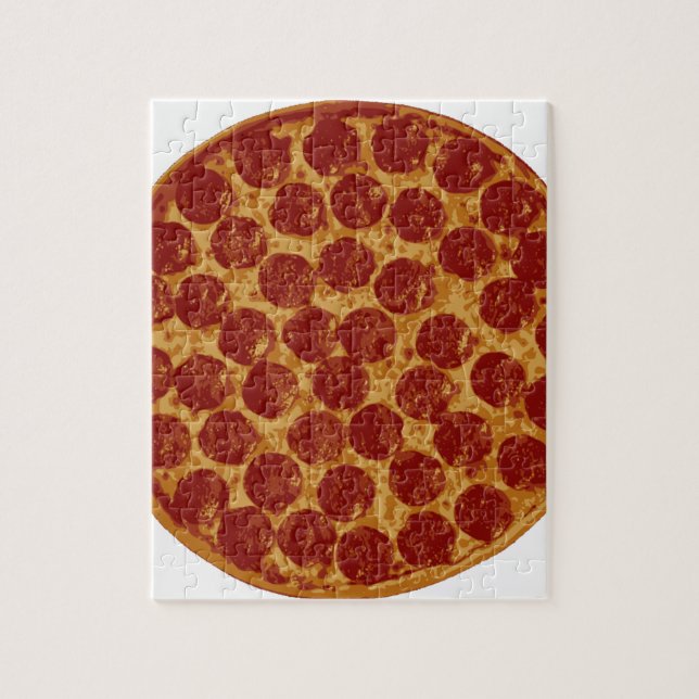Delicious Pizza Pie Jigsaw Puzzle (Vertical)
