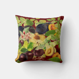 Delicious Serbian Plums Cushion