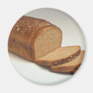 Delicious Sliced wheat bread Magnet