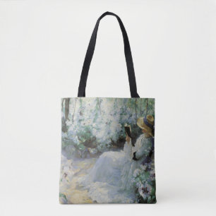 Delicious Solitude by Frank Bramley, Vintage Art Tote Bag