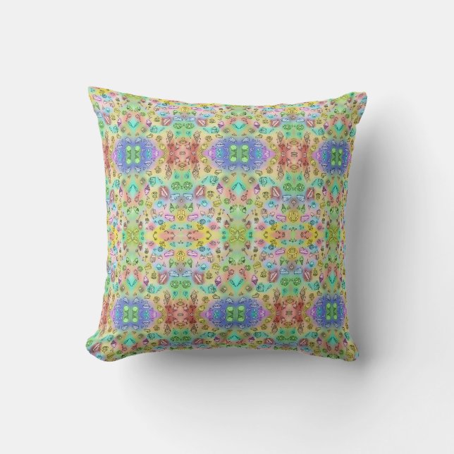 DELICIOUS SUMMER DESSERTS PATTERN CUSHION (Front)