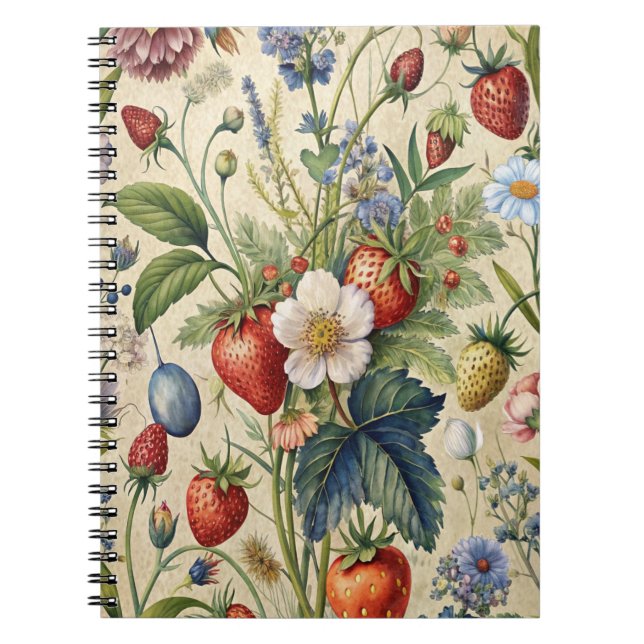 Delicious Summer Fruit Notebook (Front)