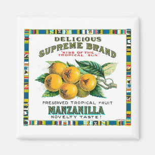 Delicious Supreme Manzanilla Preserves Magnet