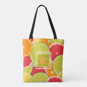Delicious Sweet Citrus Happy Colourful Tote Bag