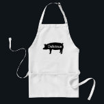 Delicious Swine Standard Apron<br><div class="desc">Keep your wife beater and cargo shorts clean while basting those baby backs on a hot summer afternoon.</div>