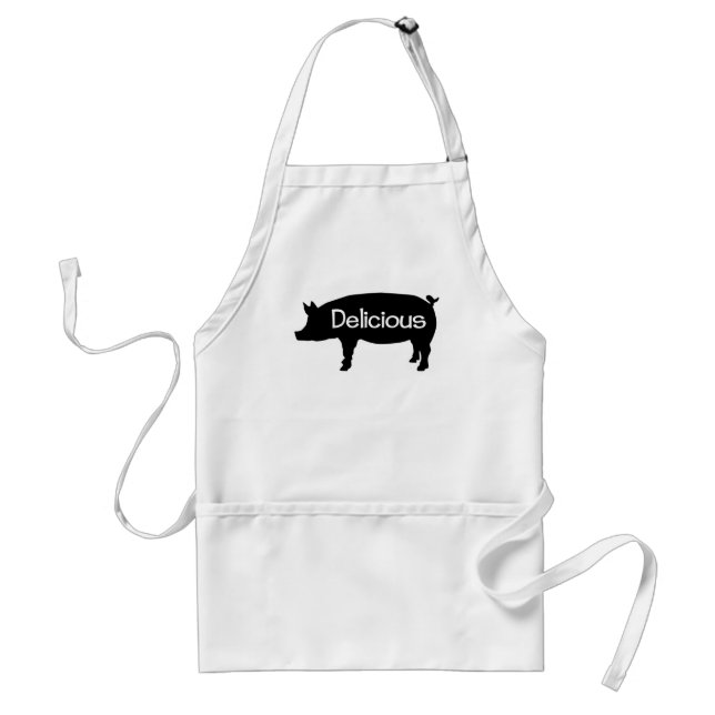 Delicious Swine Standard Apron (Front)