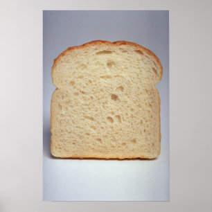 Delicious White bread Poster