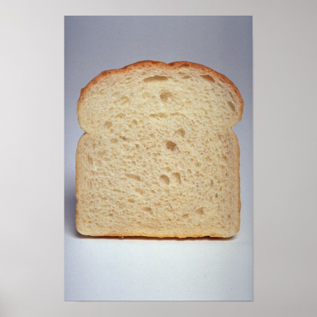 Delicious White bread Poster (Front)